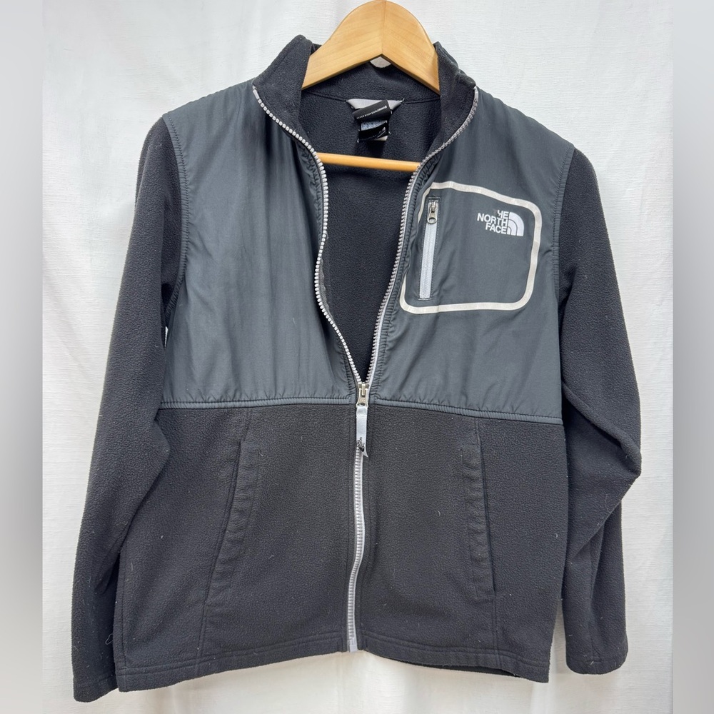The North Face Glacier track jacket for boys large (14/16)